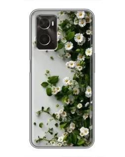 Чохол для OPPO A96 з картинкою «Гілка дрібних білих квітів» Чохол для OPPO A96 з картинкою «Гілка дрібних білих квітів»