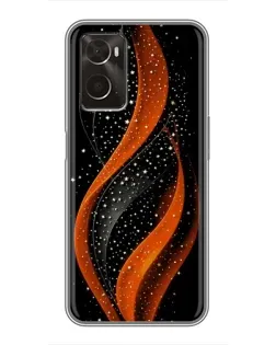 Чехол для OPPO A96 с картинкой «Огненная звездная волна» Чехол для OPPO A96 с картинкой «Огненная звездная волна»