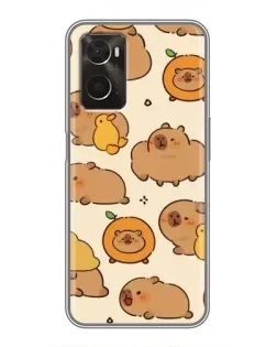 Чохол для OPPO A96 з картинкою «Капібари з апельсинами» Чохол для OPPO A96 з картинкою «Капібари з апельсинами»