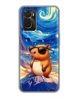 Чохол для OPPO A96 з картинкою «Капібара Ван Гога» Чохол для OPPO A96 з картинкою «Капібара Ван Гога»