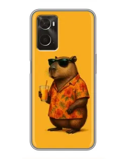 Чохол для OPPO A96 з картинкою «Капібара на відпочинку» Чохол для OPPO A96 з картинкою «Капібара на відпочинку»