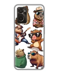 Чохол для OPPO A96 з картинкою «Круті капібари музиканти» Чохол для OPPO A96 з картинкою «Круті капібари музиканти»