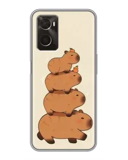 Чохол для OPPO A96 з картинкою «Вежа з капібар» Чохол для OPPO A96 з картинкою «Вежа з капібар»