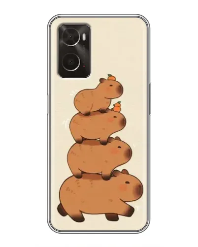 Чохол для OPPO A96 з картинкою «Вежа з капібар» Чохол для OPPO A96 з картинкою «Вежа з капібар»