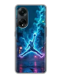 Чохол для OPPO A98 з картинкою «Jordan Gold Jumpman» Чохол для OPPO A98 з картинкою «Jordan Gold Jumpman»