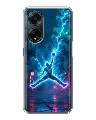 Чохол для OPPO A98 з картинкою «Jordan Gold Jumpman» Чохол для OPPO A98 з картинкою «Jordan Gold Jumpman»
