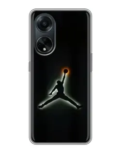 Чохол для OPPO A98 з картинкою «Jordan Gradient Logo» Чохол для OPPO A98 з картинкою «Jordan Gradient Logo»