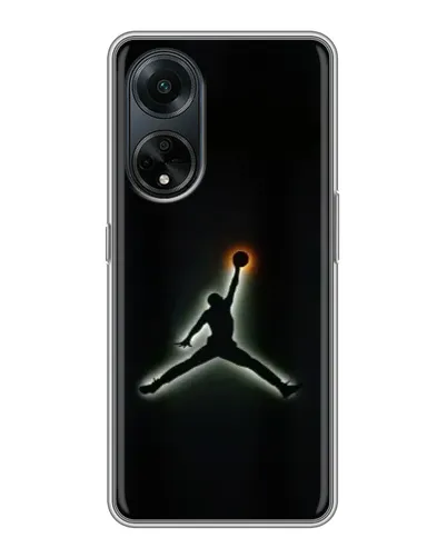 Чохол для OPPO A98 з картинкою «Jordan Gradient Logo» Чохол для OPPO A98 з картинкою «Jordan Gradient Logo»