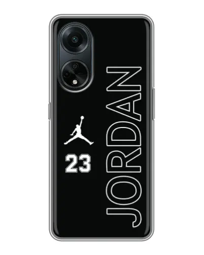Чохол для OPPO A98 з картинкою «Jordan Vertical» Чохол для OPPO A98 з картинкою «Jordan Vertical»