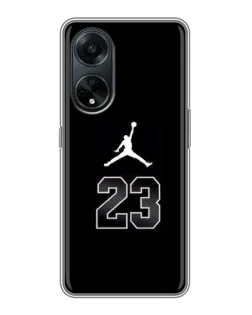 Чохол для OPPO A98 з картинкою «Jordan Flight 23» Чохол для OPPO A98 з картинкою «Jordan Flight 23»