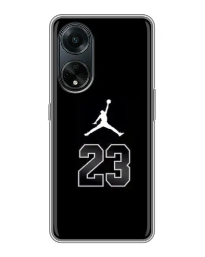 Чохол для OPPO A98 з картинкою «Jordan Flight 23» Чохол для OPPO A98 з картинкою «Jordan Flight 23»