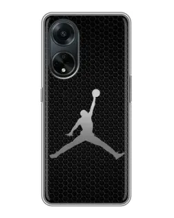 Чохол для OPPO A98 з картинкою «Jordan Dark Carbon» Чохол для OPPO A98 з картинкою «Jordan Dark Carbon»