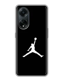 Чохол для OPPO A98 з картинкою «Jordan Silhouette» Чохол для OPPO A98 з картинкою «Jordan Silhouette»