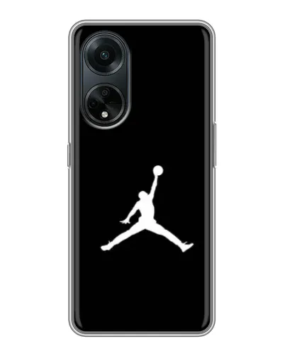 Чохол для OPPO A98 з картинкою «Jordan Silhouette» Чохол для OPPO A98 з картинкою «Jordan Silhouette»