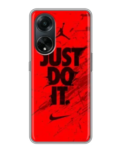 Чохол для OPPO A98 з картинкою «Nike Just Do It» Чохол для OPPO A98 з картинкою «Nike Just Do It»