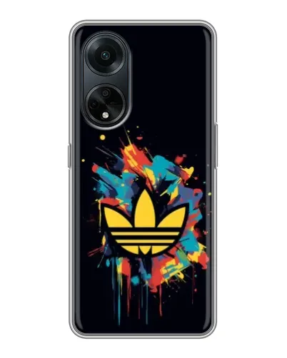Чехол для OPPO A98 с картинкой «Adidas Splash»