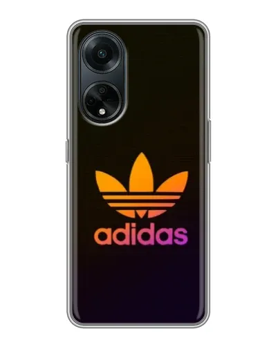 Чехол для OPPO A98 с картинкой «Градиент Adidas»