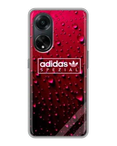 Чехол для OPPO A98 с картинкой «Adidas Gold Marble»