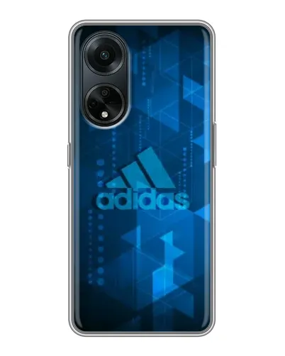 Чехол для OPPO A98 с картинкой «Adidas Sport Art»