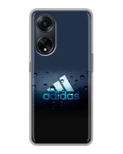 Чехол для OPPO A98 с картинкой «Adidas Water Drops»