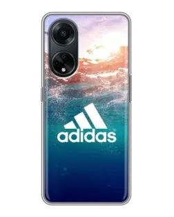 Чехол для OPPO A98 с картинкой «Океанская глубина адидас»