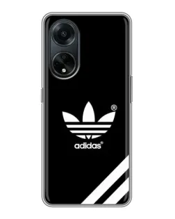 Чехол для OPPO A98 с картинкой «Adidas с диагональными полосами»