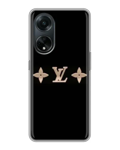 Чехол для OPPO A98 с картинкой «Louis Vuitton — минимализм»