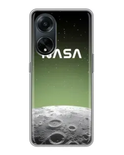 Чехол для OPPO A98 с картинкой «NASA — лунный градиент»