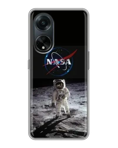 Чехол для OPPO A98 с картинкой «Астронавт на Луне» Чехол для OPPO A98 с картинкой «Астронавт на Луне»