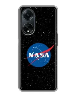 Чехол для OPPO A98 с картинкой «NASA — звездное небо»