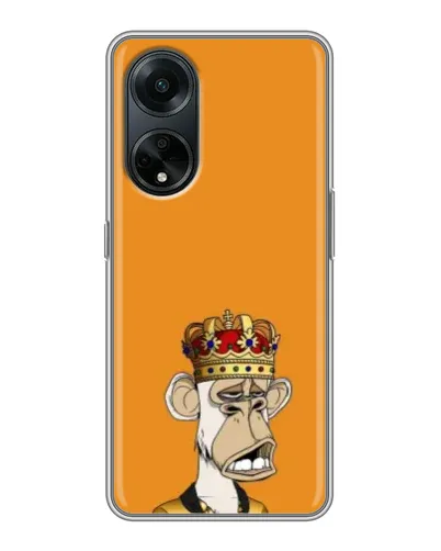 Чехол для OPPO A98 с картинкой «Золотая обезьяна Bored Ape» Чехол для OPPO A98 с картинкой «Золотая обезьяна Bored Ape»