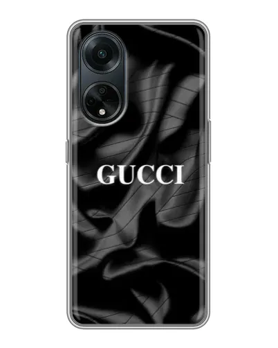 Чохол для OPPO A98 з картинкою «Gucci — шовкові хвилі» Чохол для OPPO A98 з картинкою «Gucci — шовкові хвилі»