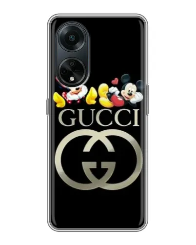 Чохол для OPPO A98 з картинкою «Gucci — герої Disney» Чохол для OPPO A98 з картинкою «Gucci — герої Disney»