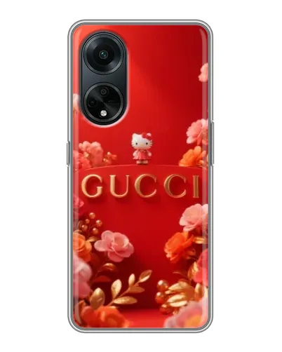 Чохол для OPPO A98 з картинкою «Gucci — золотий сад» Чохол для OPPO A98 з картинкою «Gucci — золотий сад»