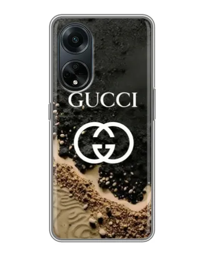 Чохол для OPPO A98 з картинкою «Gucci — піщані дюни» Чохол для OPPO A98 з картинкою «Gucci — піщані дюни»
