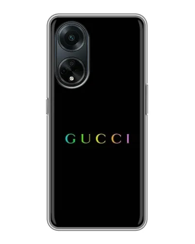 Чохол для OPPO A98 з картинкою «Gucci — неоновий мінімалізм» Чохол для OPPO A98 з картинкою «Gucci — неоновий мінімалізм»