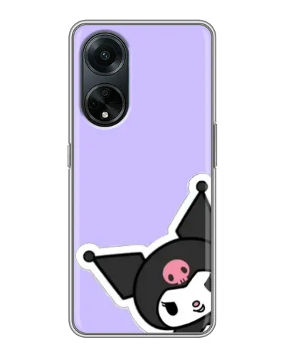 Чехол для OPPO A98 с картинкой «Забавная Kuromi»