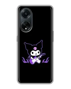 Чехол для OPPO A98 с картинкой «Электрическая Kuromi»