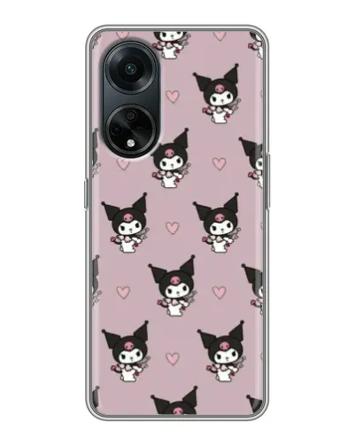 Чехол для OPPO A98 с картинкой «Kuromi — ночной сон»