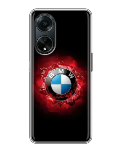 Чохол для OPPO A98 з картинкою «Логотип BMW — спалах» Чохол для OPPO A98 з картинкою «Логотип BMW — спалах»