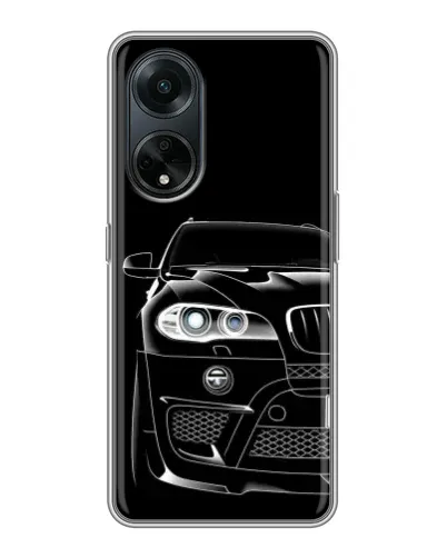 Чохол для OPPO A98 з картинкою «Темний силует BMW» Чохол для OPPO A98 з картинкою «Темний силует BMW»