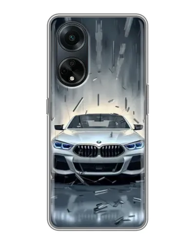 Чохол для OPPO A98 з картинкою «BMW у світлі фар» Чохол для OPPO A98 з картинкою «BMW у світлі фар»