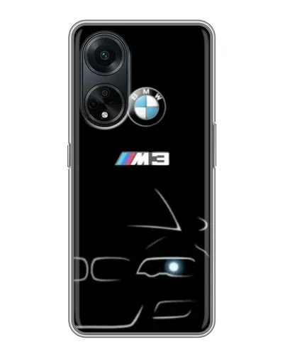 Чохол для OPPO A98 з картинкою «Мінімалістичний принт BMW M3» Чохол для OPPO A98 з картинкою «Мінімалістичний принт BMW M3»