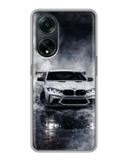 Чохол для OPPO A98 з картинкою «BMW крізь туман»