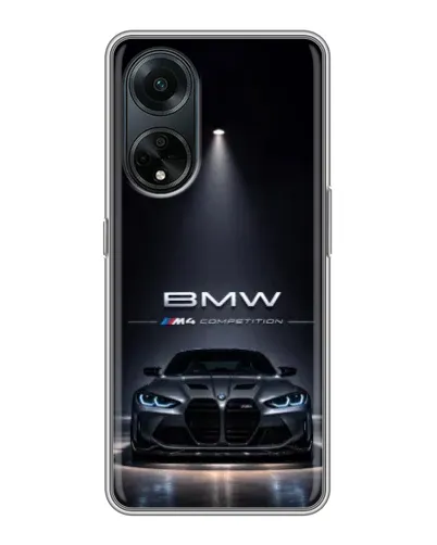 Чохол для OPPO A98 з картинкою «BMW крізь нічне місто» Чохол для OPPO A98 з картинкою «BMW крізь нічне місто»