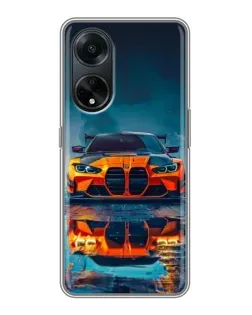 Чохол для OPPO A98 з картинкою «BMW — золота емблема» Чохол для OPPO A98 з картинкою «BMW — золота емблема»