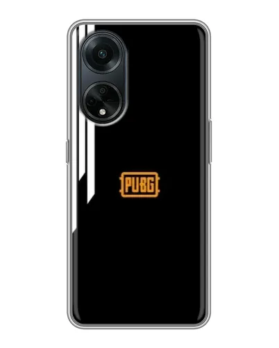 Чохол для OPPO A98 з картинкою «PUBG — вертикальні лінії»