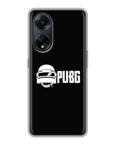Чохол для OPPO A98 з картинкою «PUBG — класичний лого»