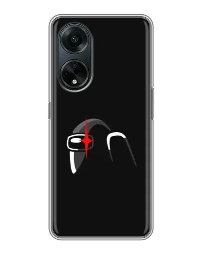Чохол для OPPO A98 з картинкою «Among Us шолом» Чохол для OPPO A98 з картинкою «Among Us шолом»
