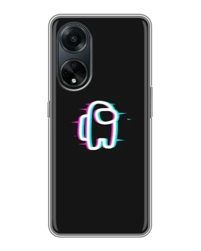 Чохол для OPPO A98 з картинкою «Among Us неон» Чохол для OPPO A98 з картинкою «Among Us неон»